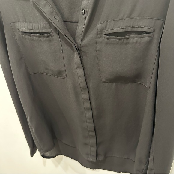 Ro & De Black Long Sleeve Blouse - Picture 5 of 8